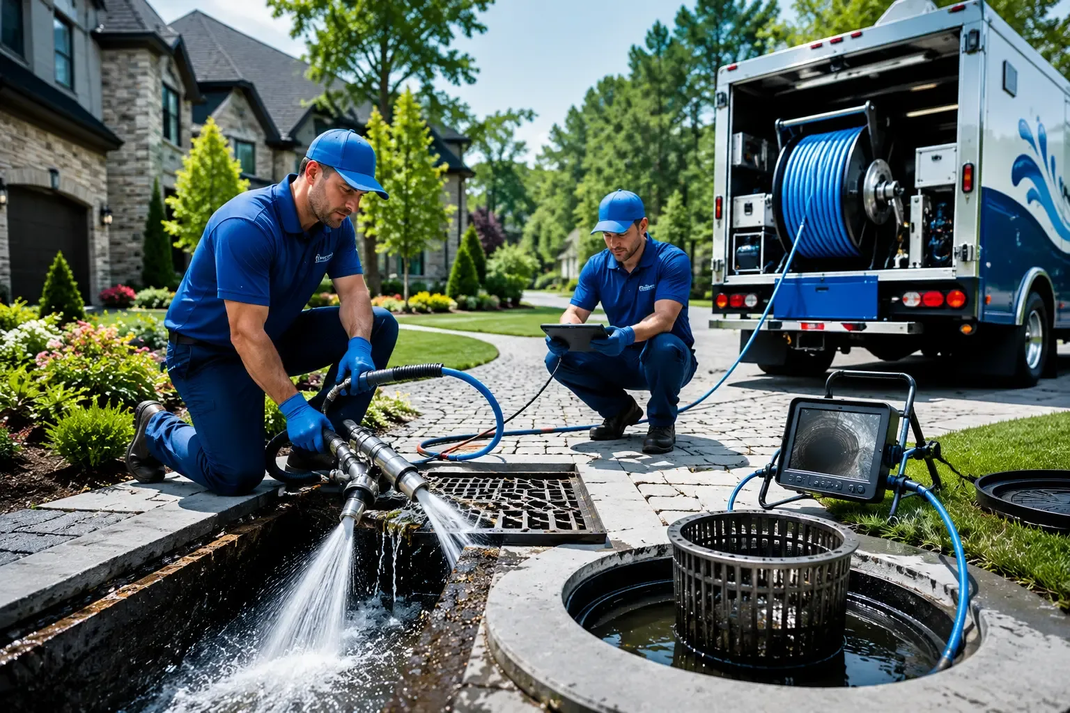 Local outdoor drain cleaning professionals in Scotland, PA