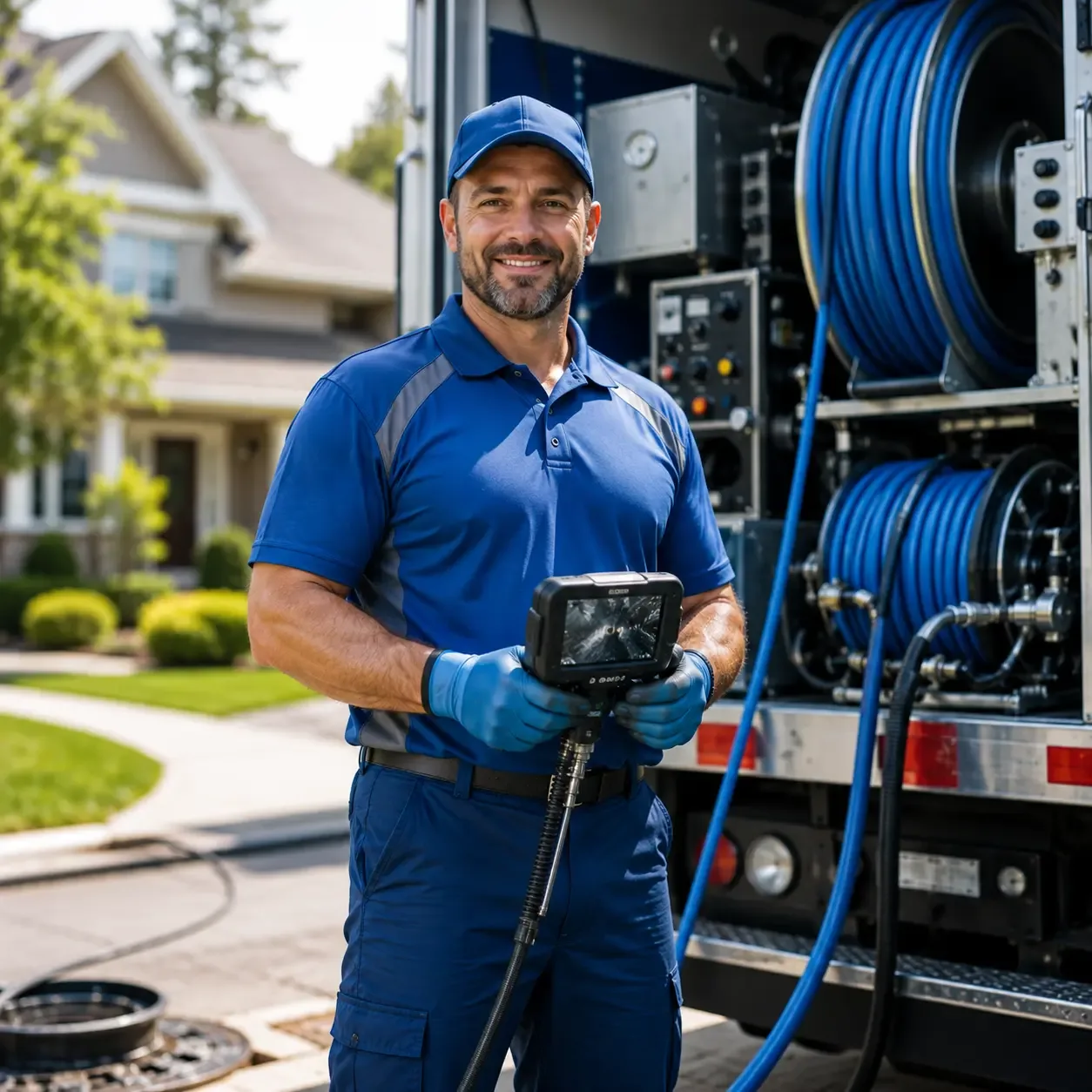 Local outdoor drain cleaning specialists in Scotland, PA